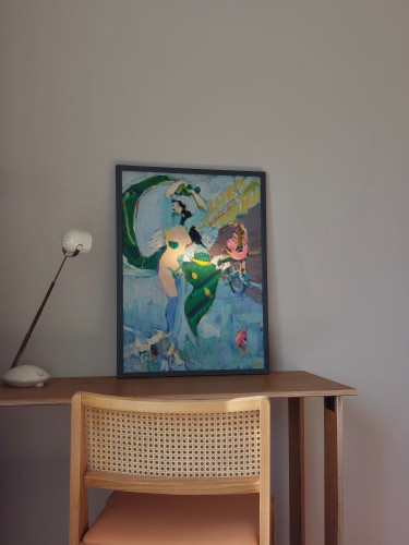 Design Business Apartment near forest | 2 bedrooms | living area | close to Dresden Airport