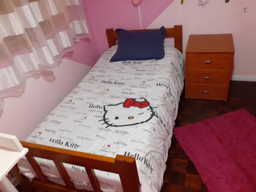 Cosy single bedroom close to João de Deus metro
