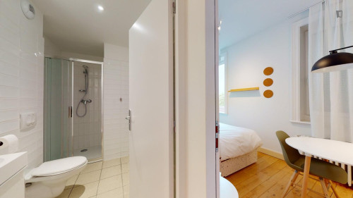 Nice single ensuite bedroom near Brossolette rail station