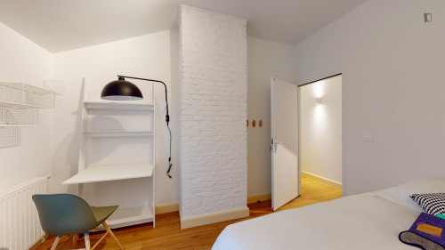 Ample single ensuite bedroom in Marcq-en-Barœul
