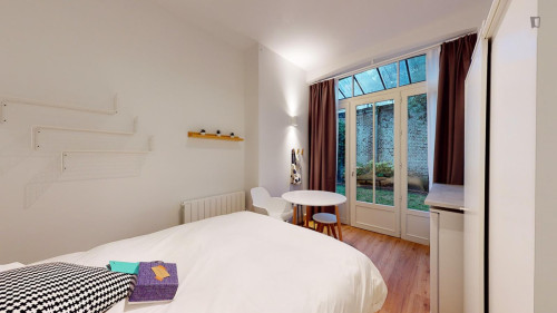 Spacious single bedroom in Marcq-en-Barœul