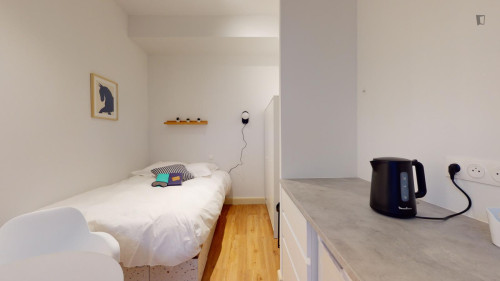 Nice single ensuite bedroom in Marcq-en-Barœul