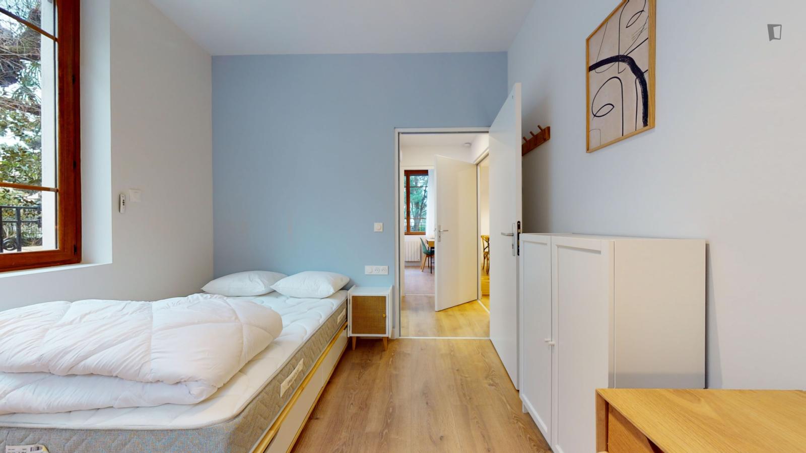 Nice Double Bedroom Near Parc Georges Bazin  -  Nice double bedroom near Parc Georges Bazin  - Gallery -  1
