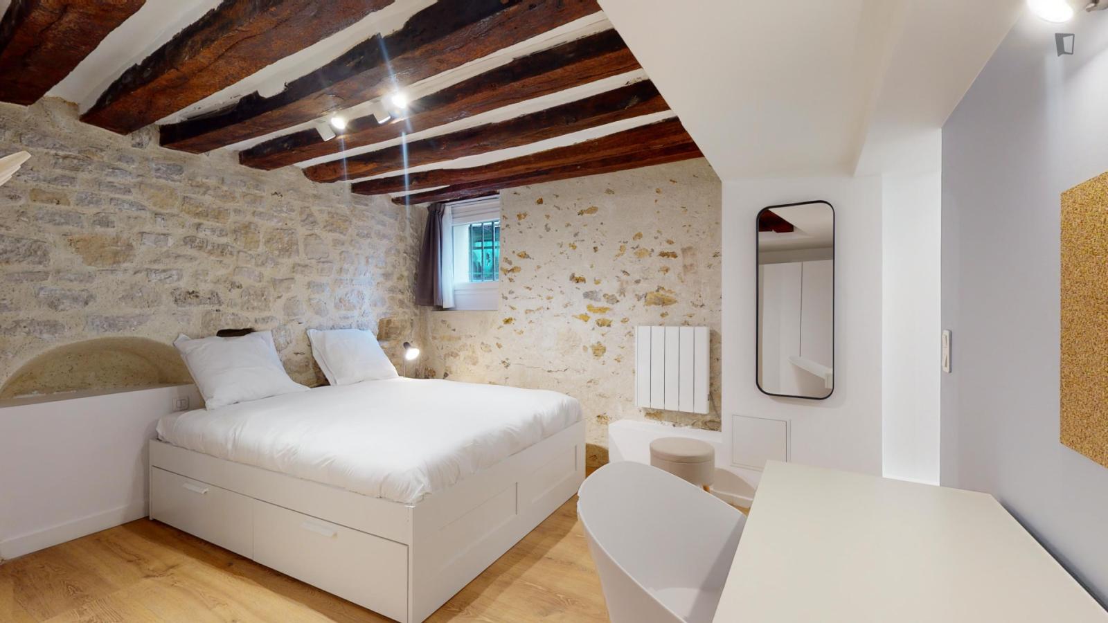  Nice Double Ensuite Bedroom Near Parc De L'Hôtel De Ville  -  Nice double ensuite bedroom near Parc de l'Hôtel de Ville  - Gallery -  1