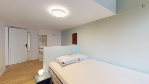 Spacious double bedroom in Ivry Sur Seine, Paris