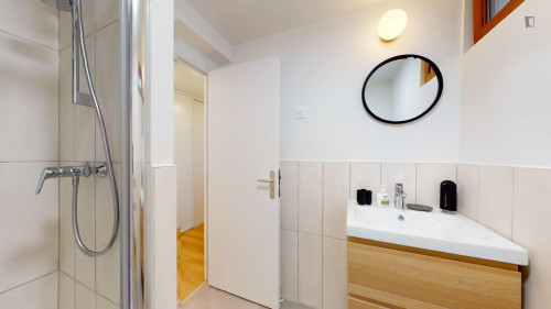 Pleasent single ensuite bedroom near Château des Mèches