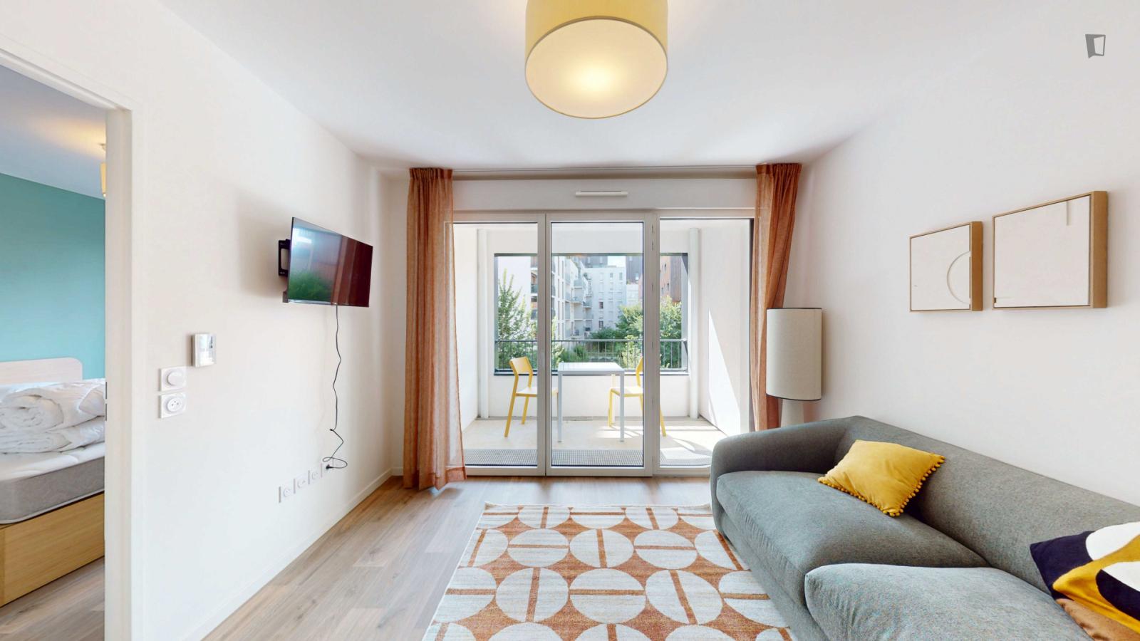  Luminous 1-Bedroom Flat In Asnières-Sur-Seine  -  Luminous 1-bedroom flat in Asnières-sur-Seine  - Gallery -  1