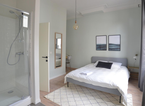 Pleasant double bedroom near Thieffry metro