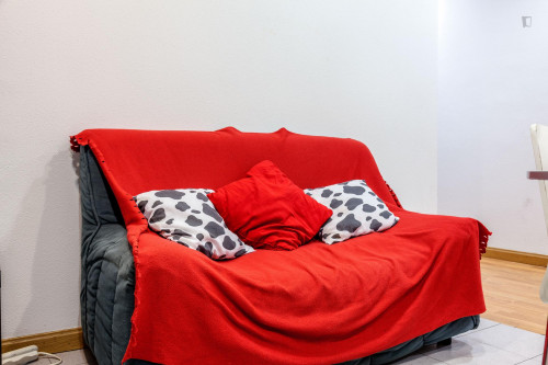 Enchanting single bedroom near La Latina metro station