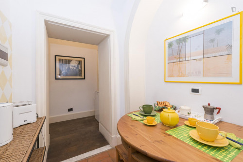 Awesome 1-bedroom apartment in residential Trastevere - Gallery - 8