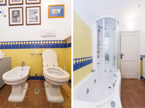 Awesome 1-bedroom apartment in residential Trastevere - Gallery - 10