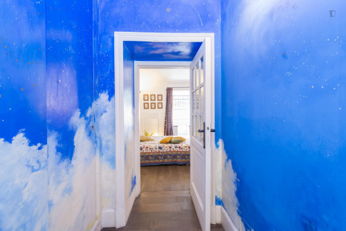 Awesome 1-bedroom apartment in residential Trastevere - Gallery - 17