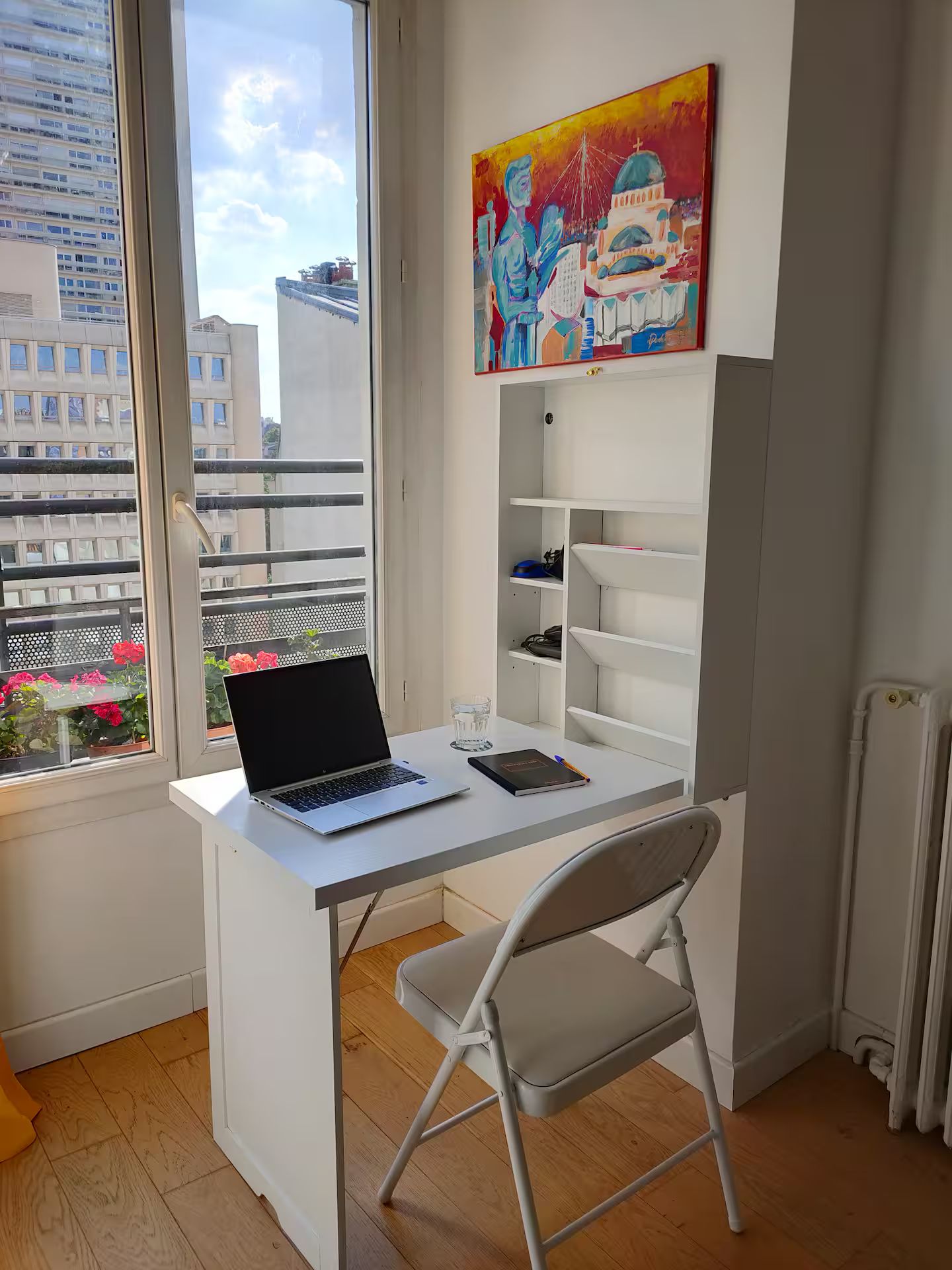  Charming Studio With Large Balcony And Air Condition And Elevator ( 6th Floor) | Metro Chevaleret  -  Charming Studio with Large Balcony and air condition and elevator ( 6th floor) | Metro Chevaleret  - Gallery -  13