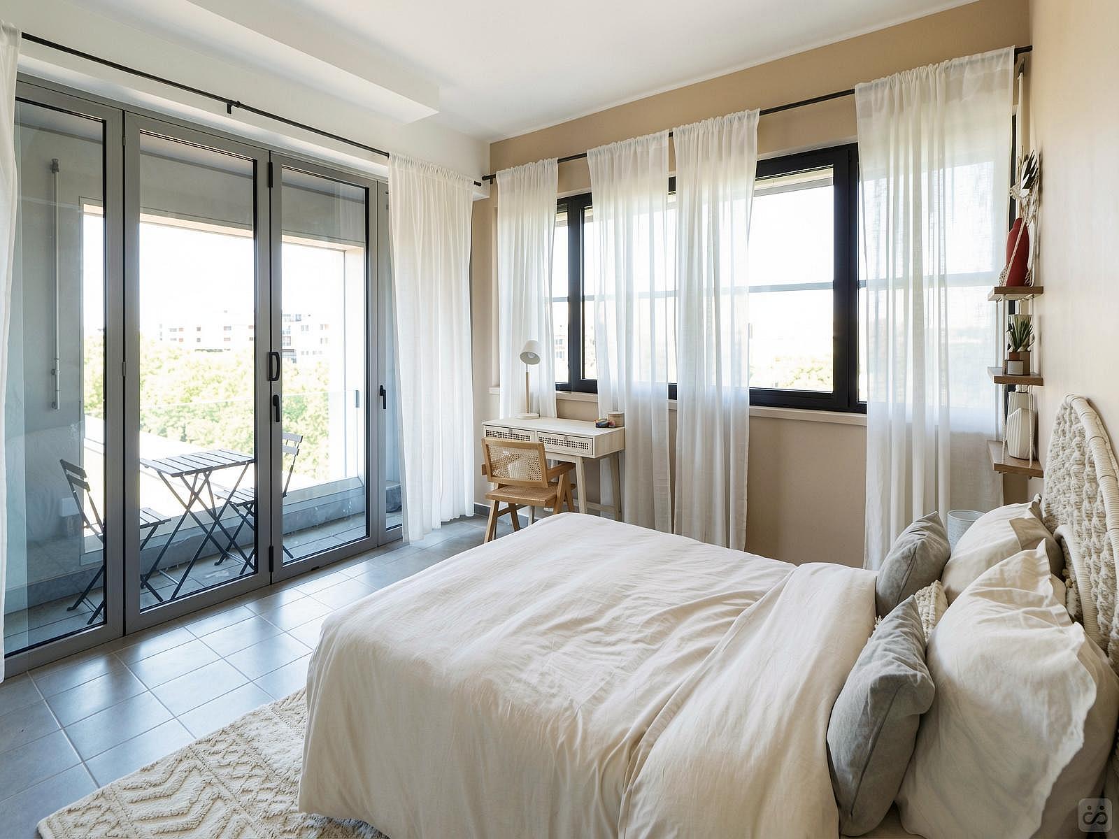  Rent This Bright 17 M² Bedroom  -  Rosa Parks  - Gallery -  1