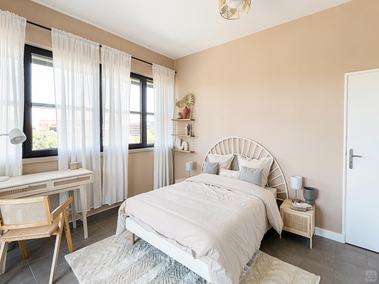  Rent This Bright 17 M² Bedroom  -  Rosa Parks  - Gallery -  4
