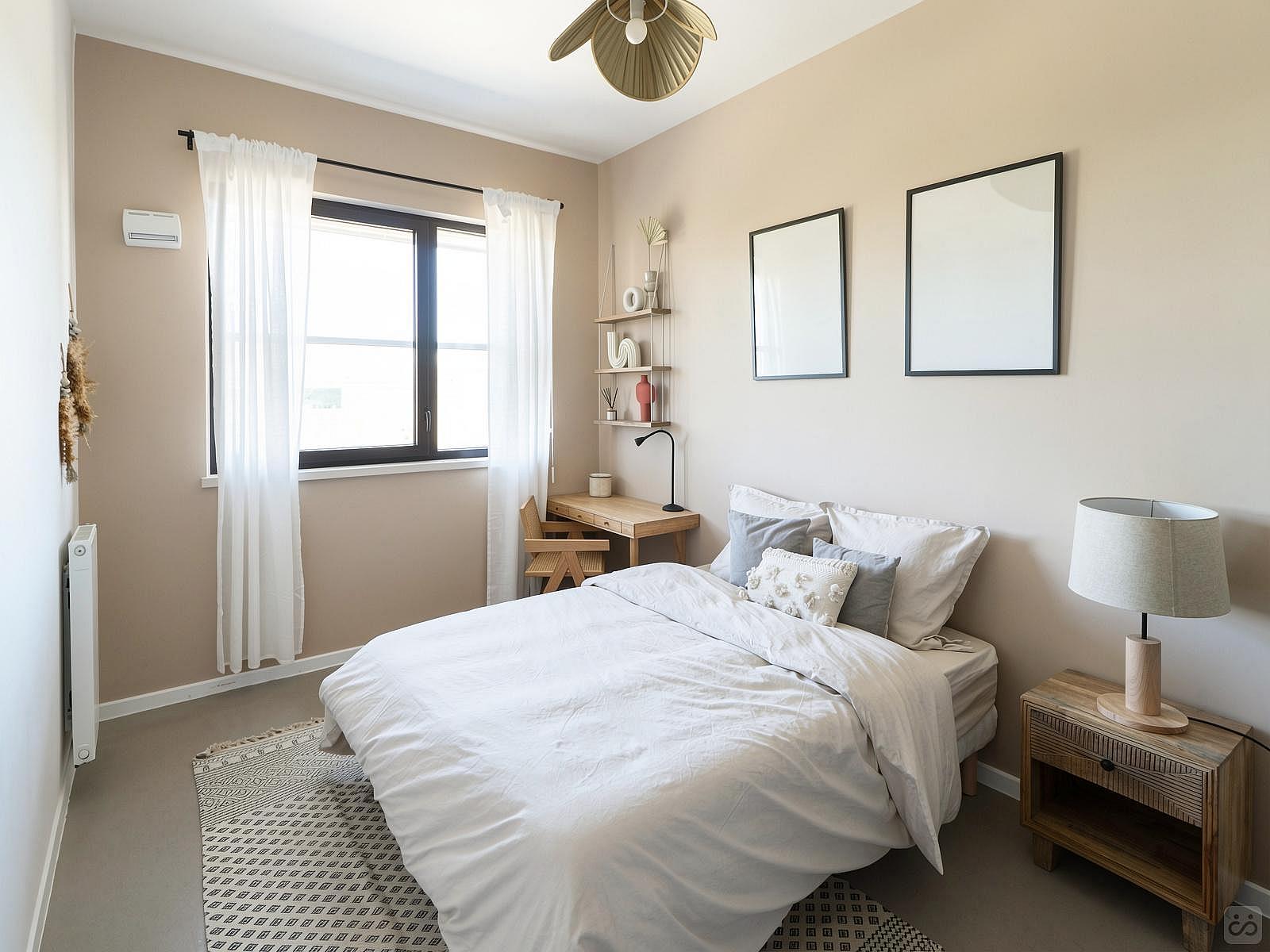  Rent This Natural-Style 13 M² Bedroom  -  Rosa Parks  - Gallery -  1