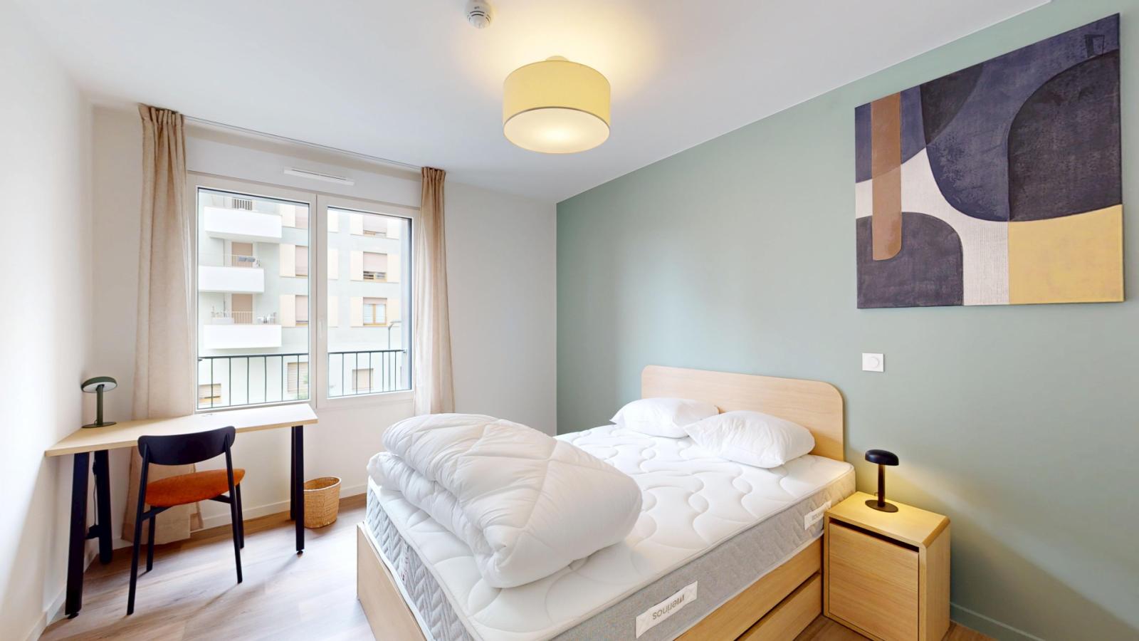  Nice Single Bedroom Near Stade Dominique Rocheteau  -  Nice single bedroom near Stade Dominique Rocheteau  - Gallery -  1