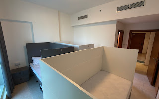 BED SPACE WITH 3 BEDS IN A ROOM  WITH  ATTACH WASHROOM  -  AL SAFA PARADISE  - Gallery -  1