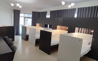  BED SPACE WITH 5 BEDS IN A ROOM  WITH SEPARATE WASHROOM  -  AL SAFA PARADISE  - Gallery -  1