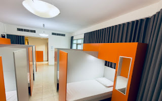  BED SPACE WITH 7 BEDS IN A ROOM  WITH SEPARATE WASHROOM  -  AL SAFA PARADISE  - Gallery -  5