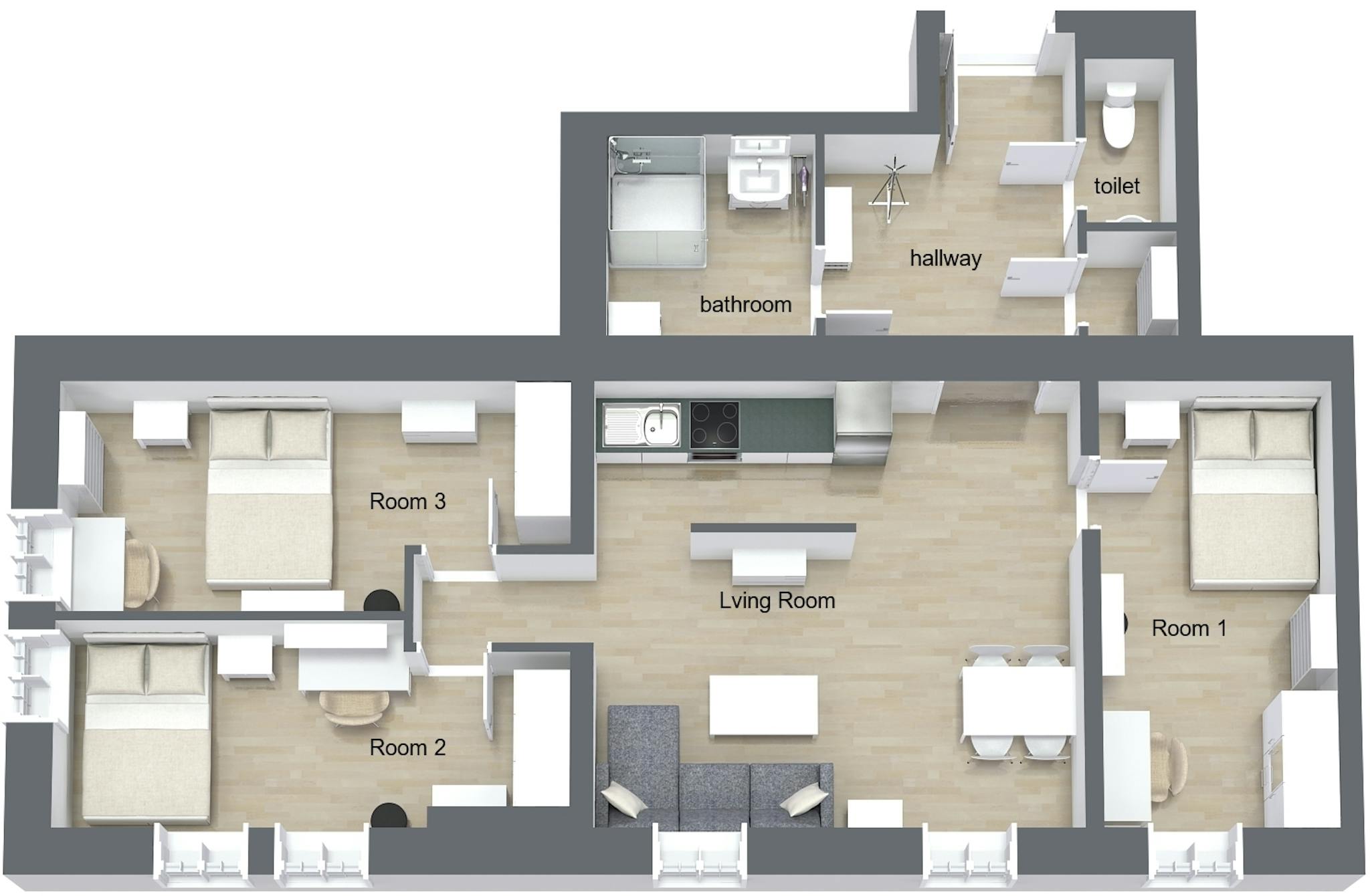  Private Room  -  Triester Straße, Vienna  - Gallery -  1