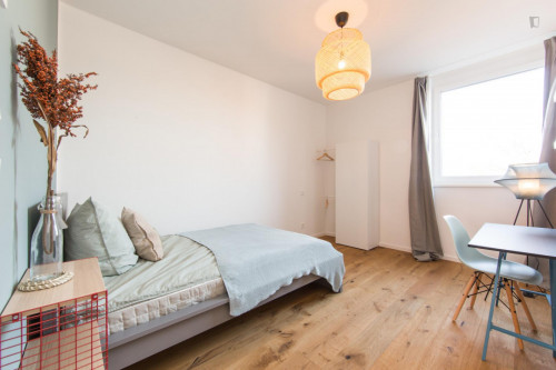 Double bedroom in 4-bedroom apartment