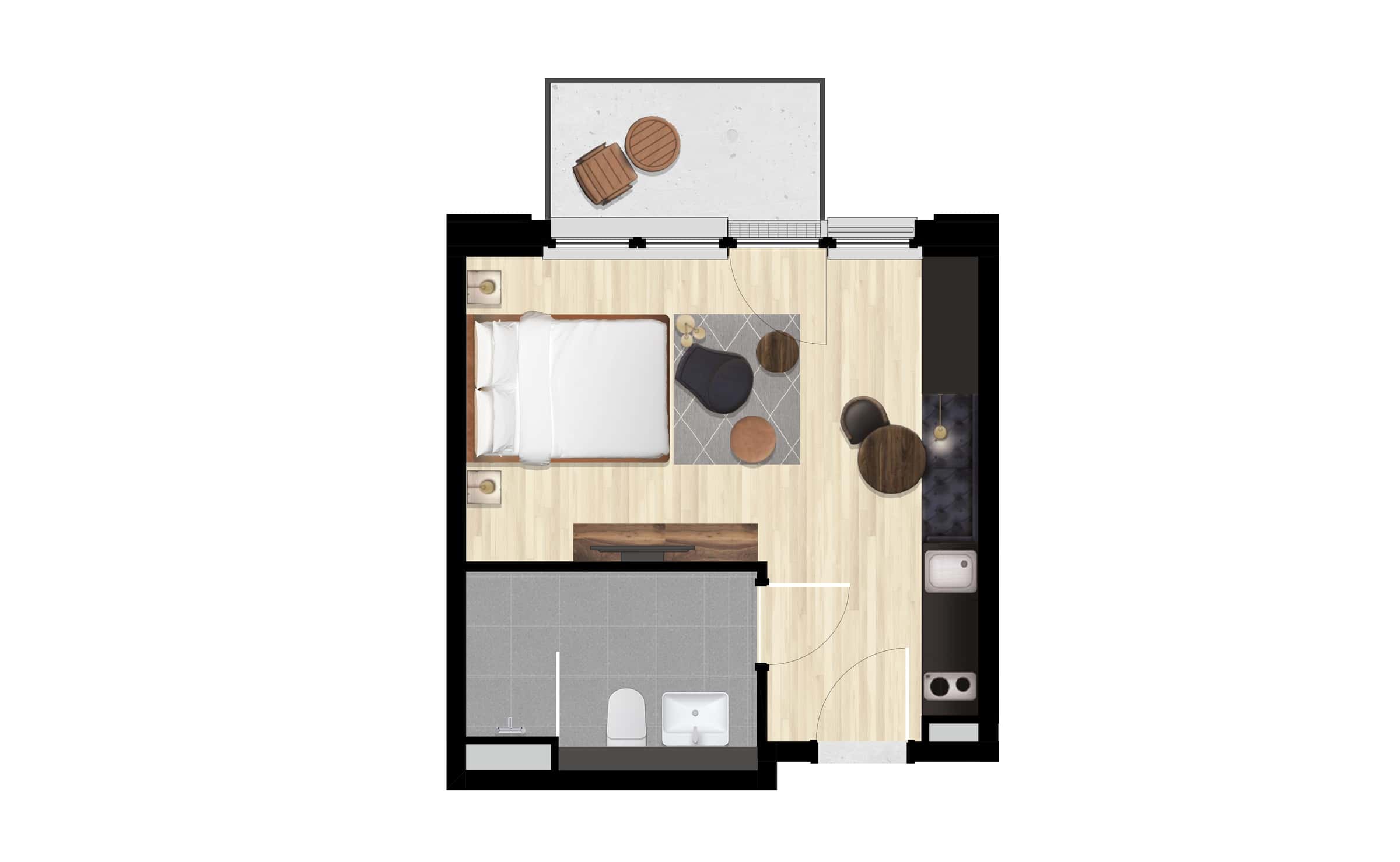  Wohnung In Der Fischerstraße  -  Wohnung in der Fischerstraße  - Gallery -  1