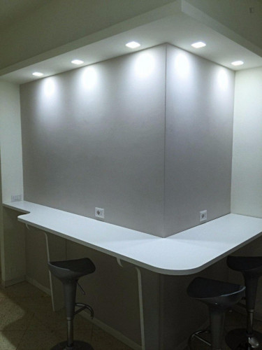 Bed in a twin bedroom close to NABA