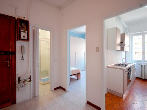 Bed in a twin bedroom close to Romolo metro station - Gallery - 6
