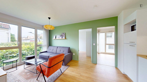 Sunny 1-bedroom apartment in Ivry-sur-Seine