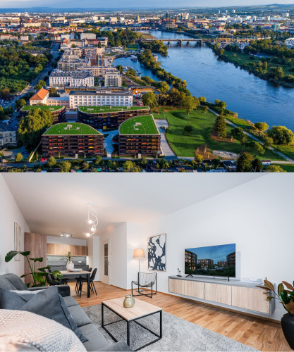 2room apartment on the river Elbe, with Ceiling cooling system, 65qm - Gallery - 8