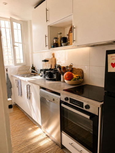 Beautiful Haussmann-style apartment just steps from the station  - Gallery -  5