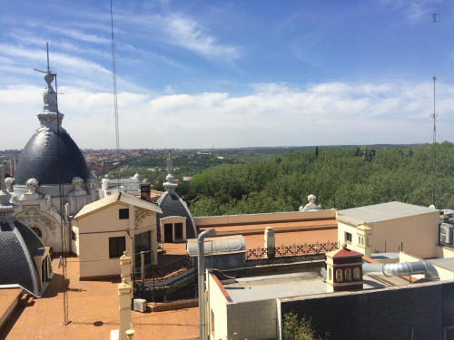 Penthouse apartment in the centre of Madrid.