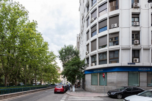 Penthouse apartment in the centre of Madrid.