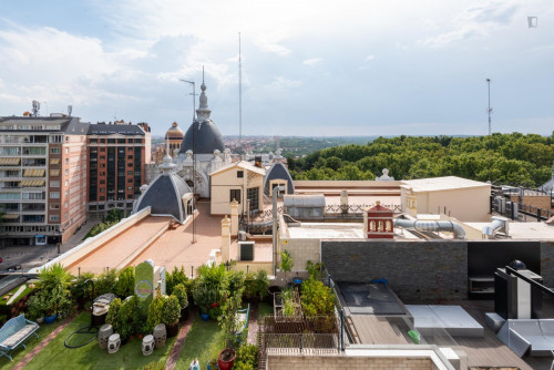 Penthouse apartment in the centre of Madrid.