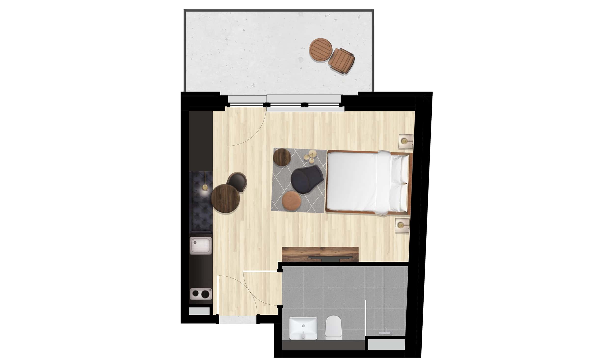  Wohnung In Der Fischerstraße  -  Wohnung in der Fischerstraße  - Gallery -  1