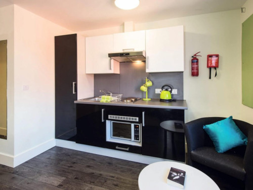 Cosy studio in a residence near Bangor train station