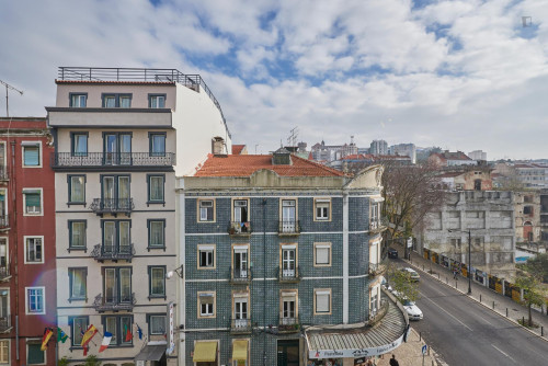 Cheerful double bedroom with balcony in Arroios - Gallery - 25