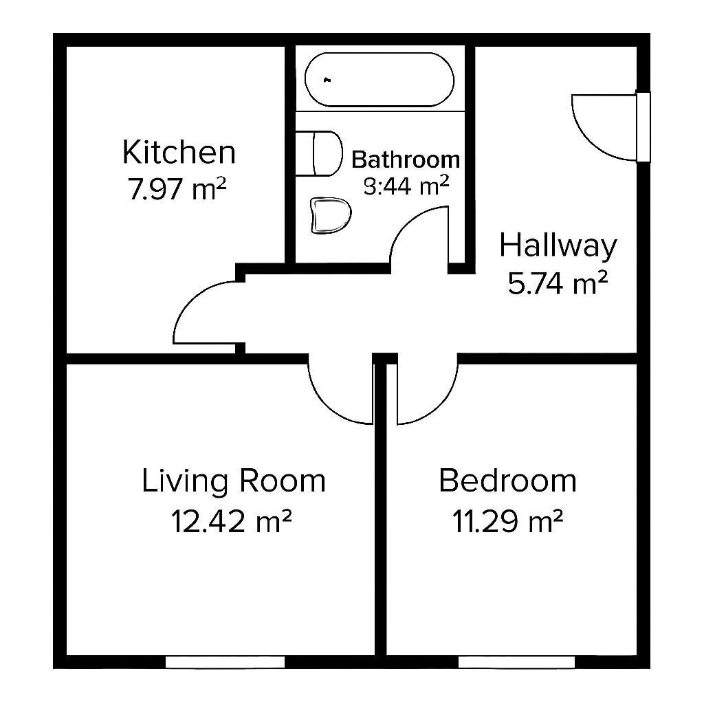 One Bedroom Flat - 6