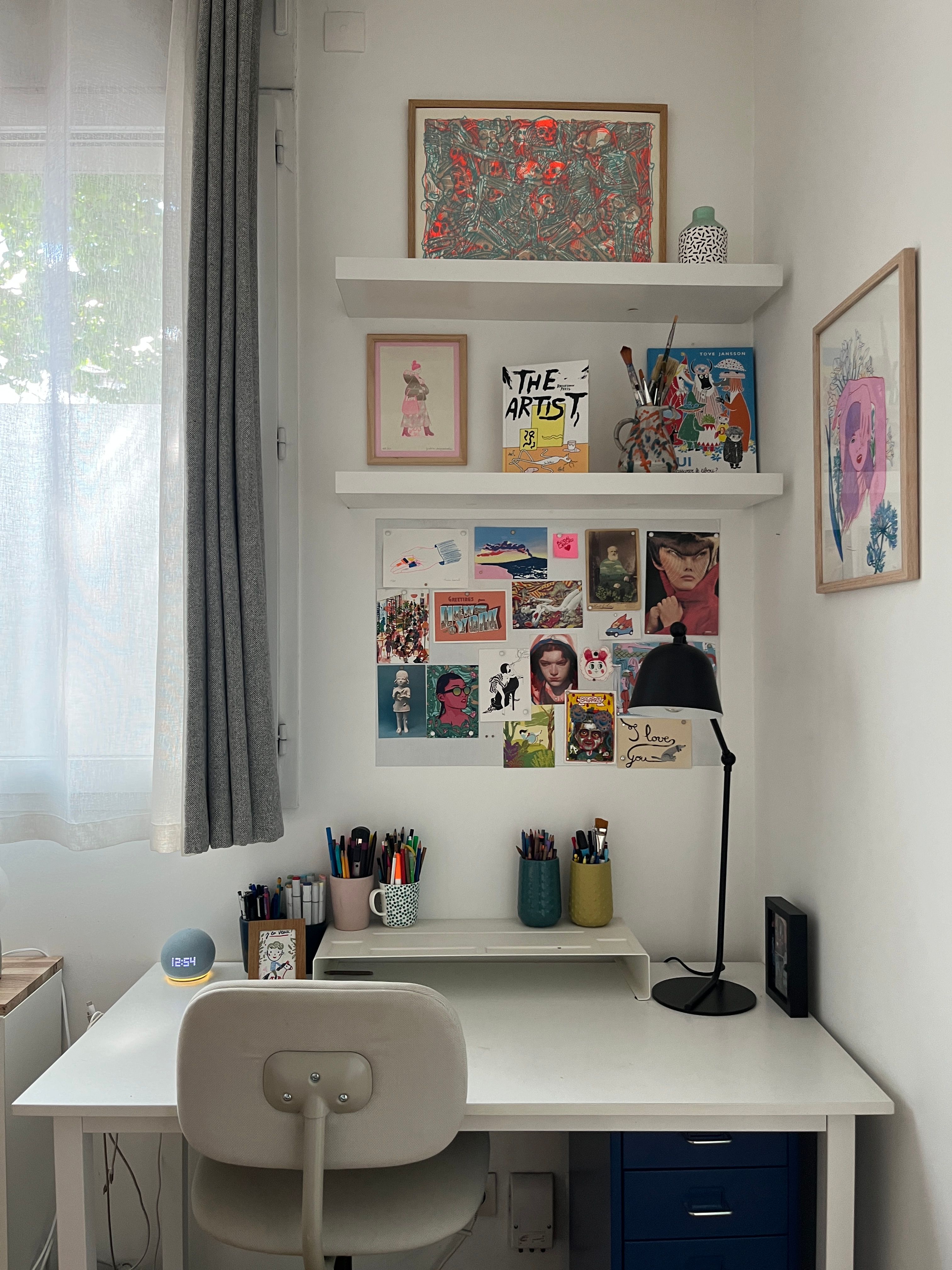  Arty & Cozy: Design Apartment Near Canal De L’Ourcq  -  Arty & Cozy: Design Apartment Near Canal de l’Ourcq  - Gallery -  2