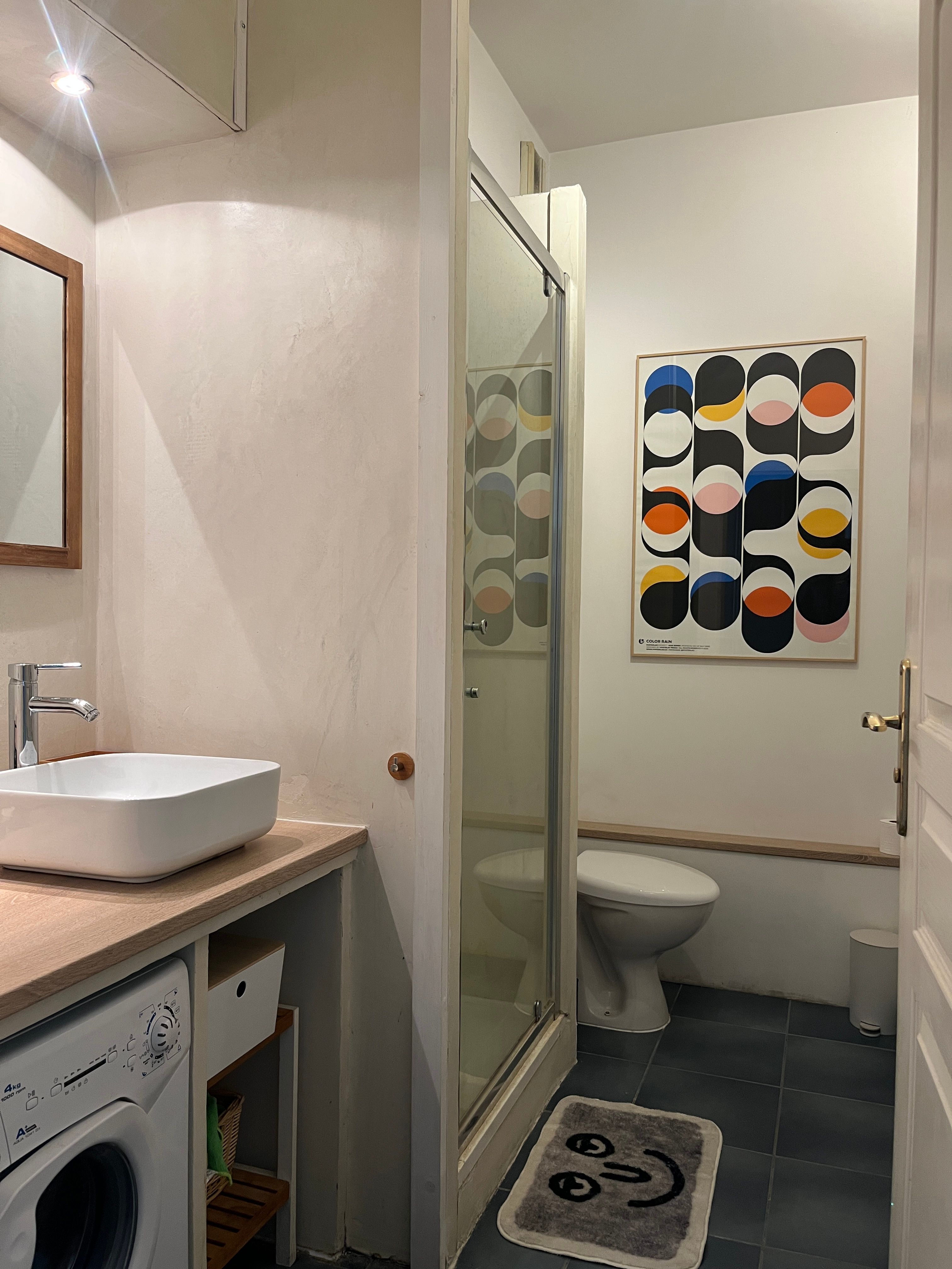 Arty & Cozy: Design Apartment Near Canal De L’Ourcq  -  Arty & Cozy: Design Apartment Near Canal de l’Ourcq  - Gallery -  3