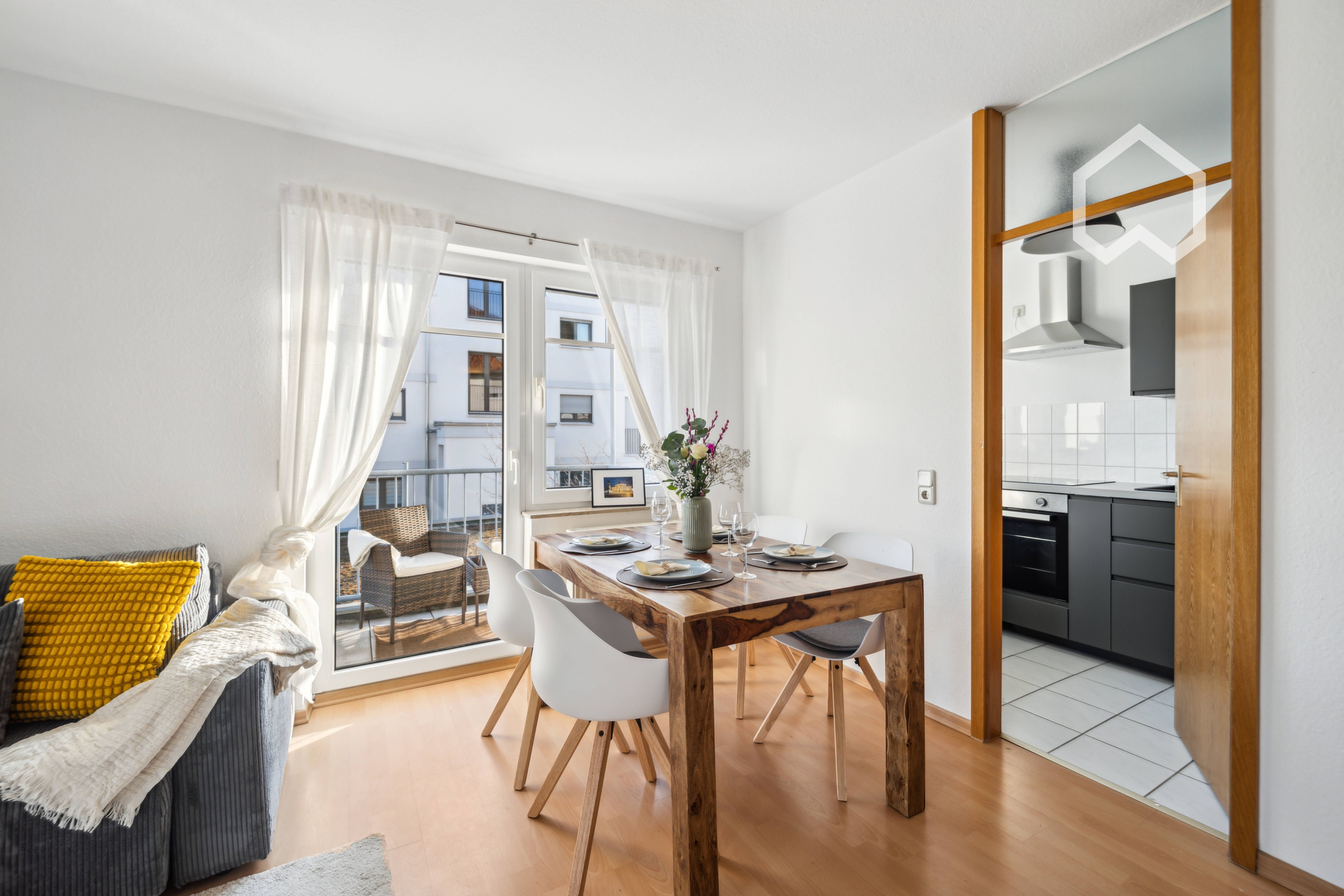  NEW - Furnished 2-Room Apartment With Balcony In Dresden / Near The Elbe / First Occupancy 2025/03  -  NEW - Furnished 2-Room Apartment with Balcony in Dresden / Near the Elbe / First occupancy 2025/03  - Gallery -  16