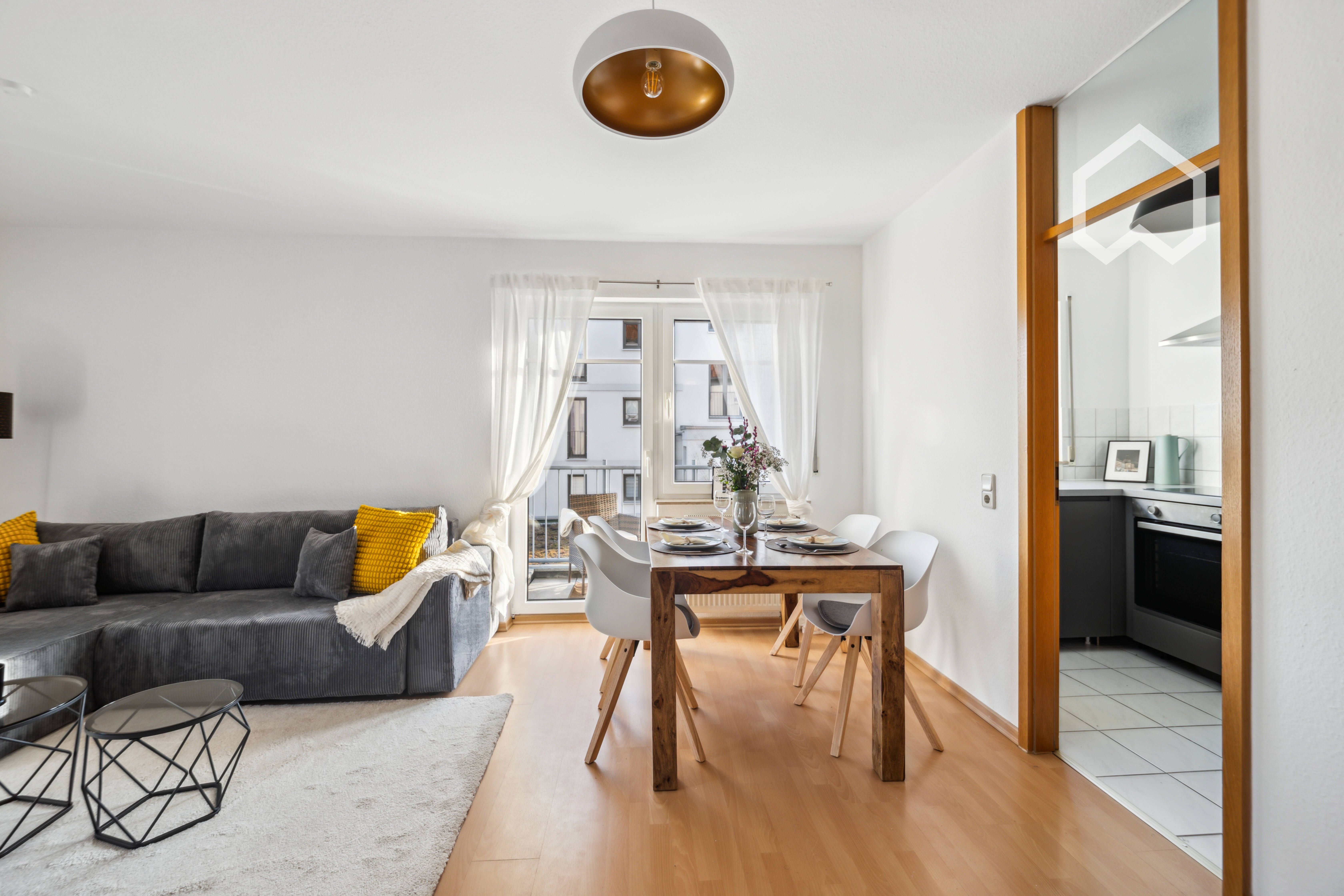 NEW - Furnished 2-Room Apartment With Balcony In Dresden / Near The Elbe / First Occupancy 2025/03  -  NEW - Furnished 2-Room Apartment with Balcony in Dresden / Near the Elbe / First occupancy 2025/03  - Gallery -  17