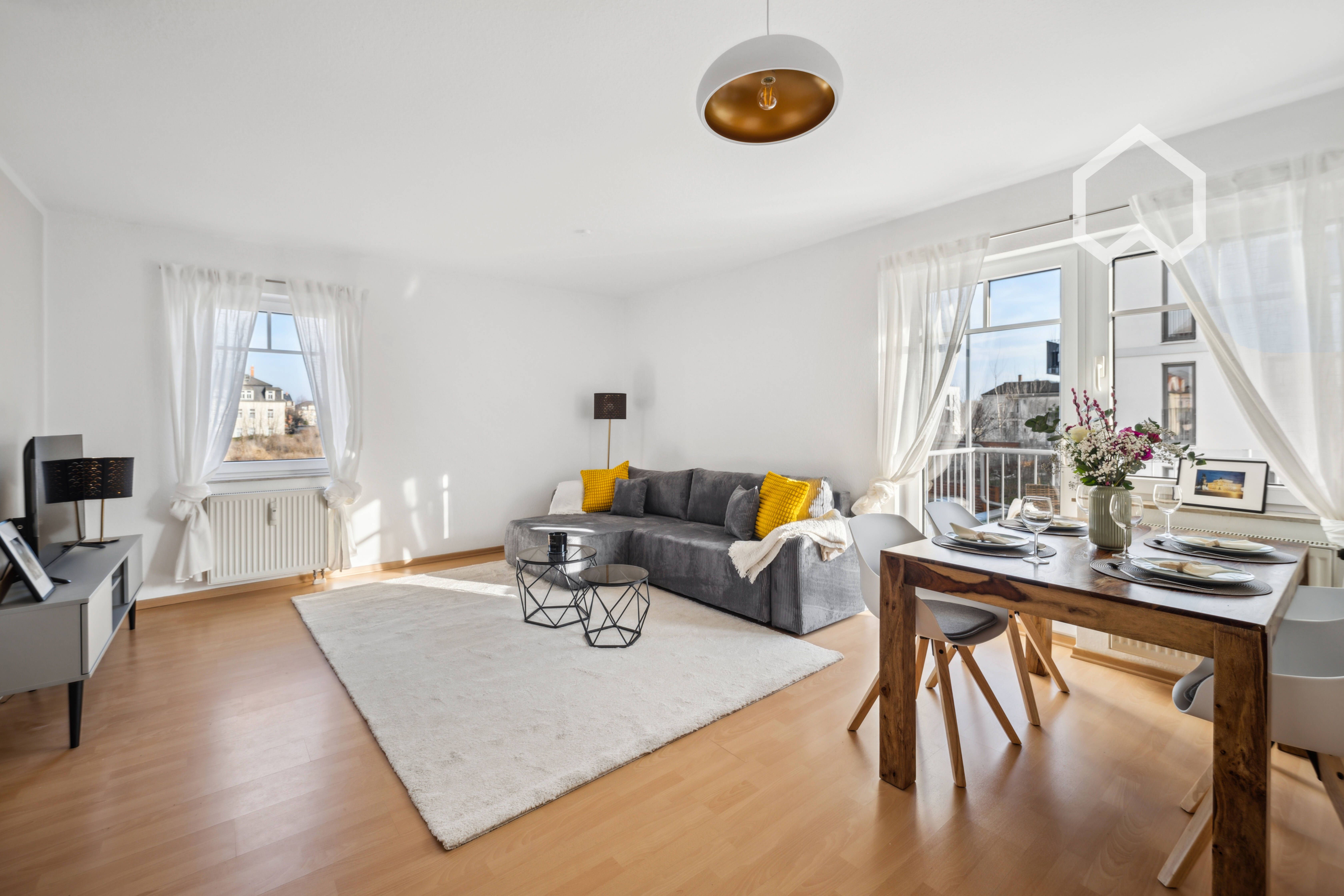  NEW - Furnished 2-Room Apartment With Balcony In Dresden / Near The Elbe / First Occupancy 2025/03  -  NEW - Furnished 2-Room Apartment with Balcony in Dresden / Near the Elbe / First occupancy 2025/03  - Gallery -  19