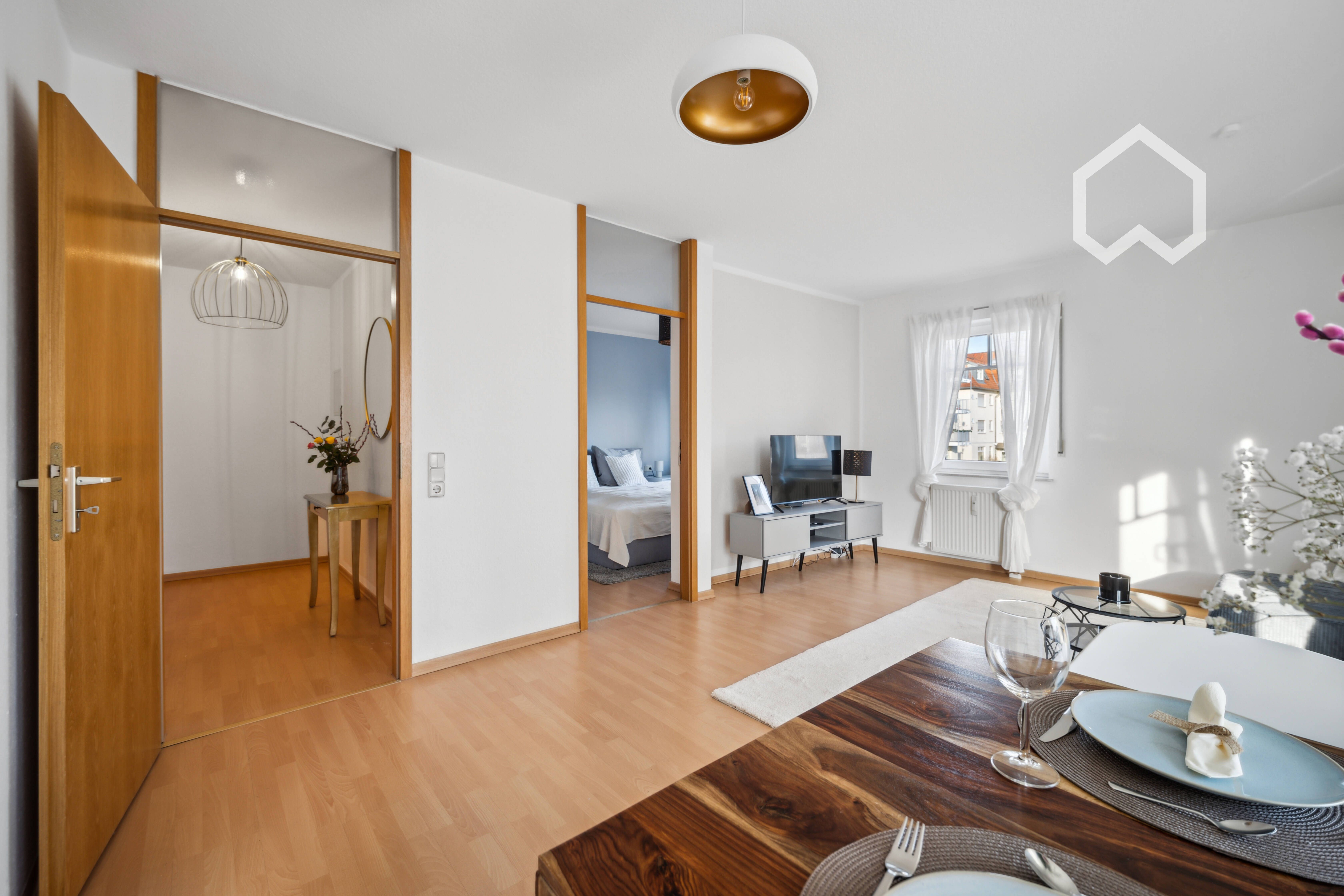  NEW - Furnished 2-Room Apartment With Balcony In Dresden / Near The Elbe / First Occupancy 2025/03  -  NEW - Furnished 2-Room Apartment with Balcony in Dresden / Near the Elbe / First occupancy 2025/03  - Gallery -  15