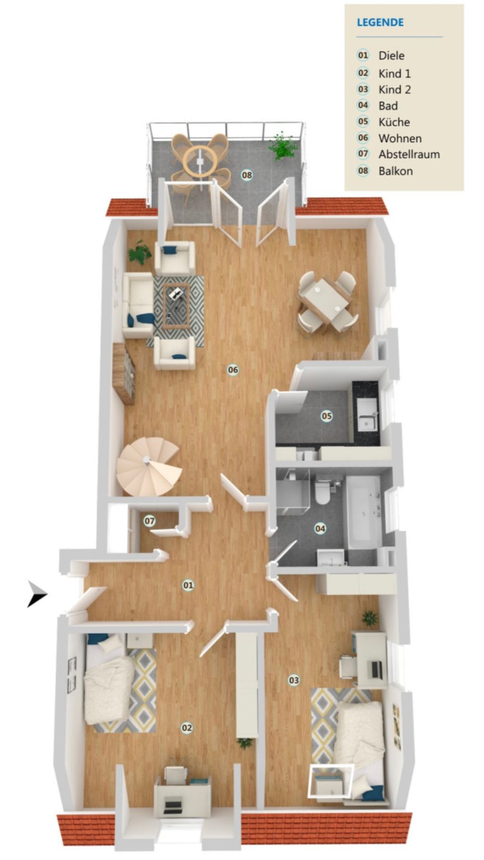 Amazing & Pretty Flat In The Heart Of Town - 1