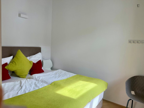 Homely 1-bedroom flat close to the Richard Wagner Park