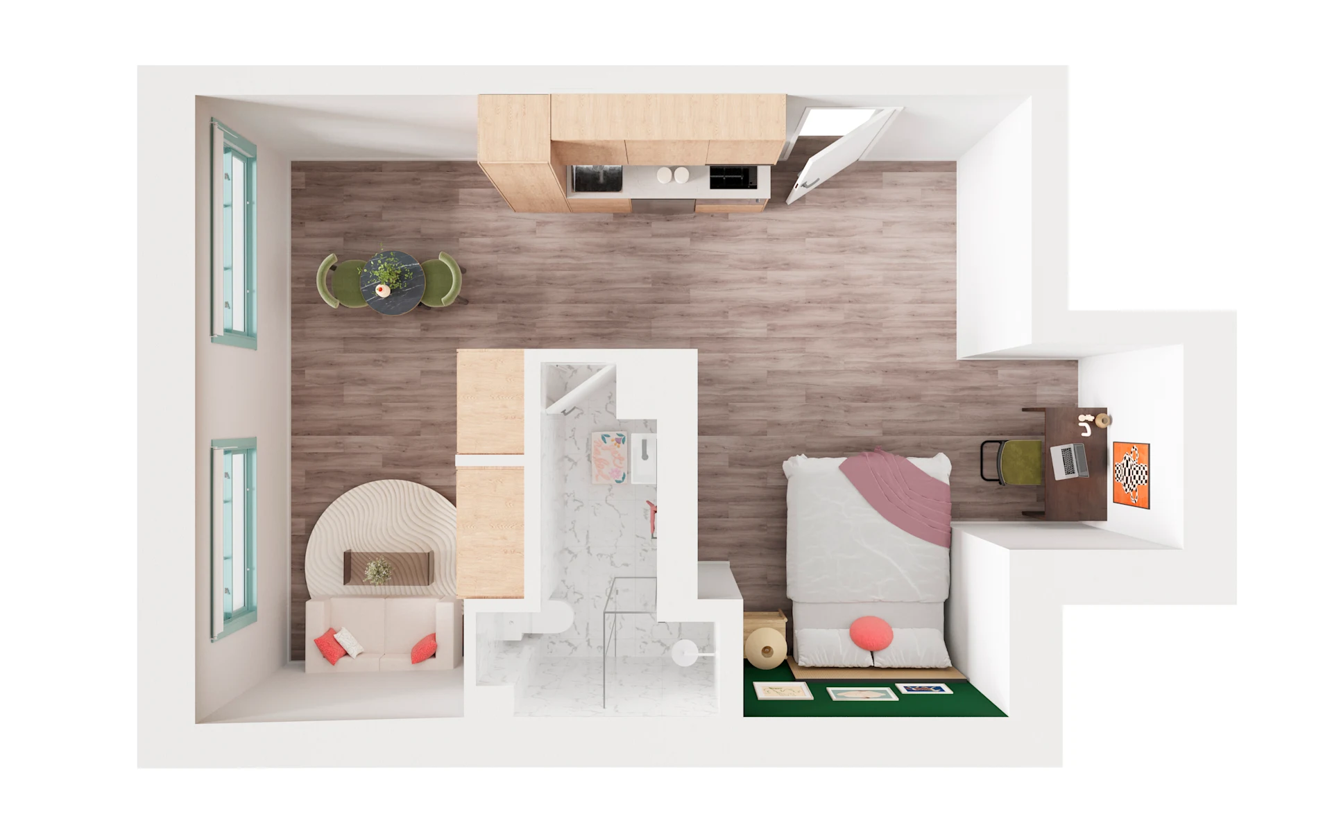 One Bedroom Suite