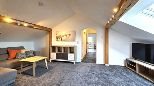 Cute and beautiful loft with balcony available at june 2027