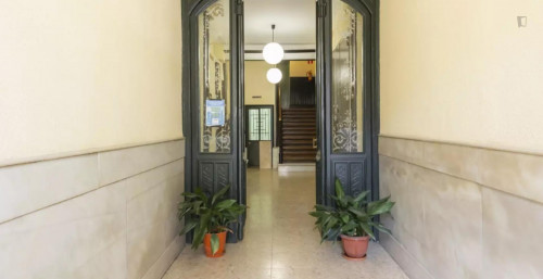 Comfy double bedroom in Lavapiés-Embajadores